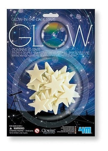 ESTRELLAS QUE BRILLAN EN LA OSCURIDAD - JUEGO EDUCATIVO 4M-EL JUGUETERO