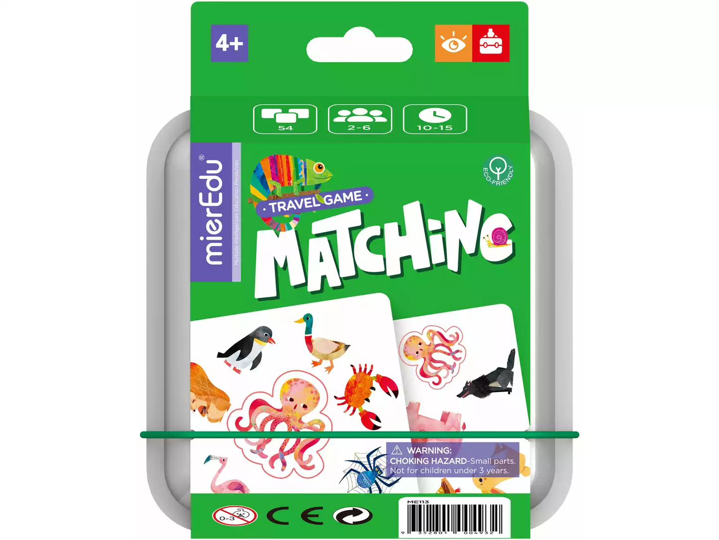 JUEGO DE PAREJAS ANIMALES - NIÑOS Y NIÑAS - CAJA DE VIAJE