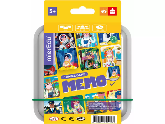 JUEGO DE MEMORIA - PERSONAJES- CAJA DE VIAJE