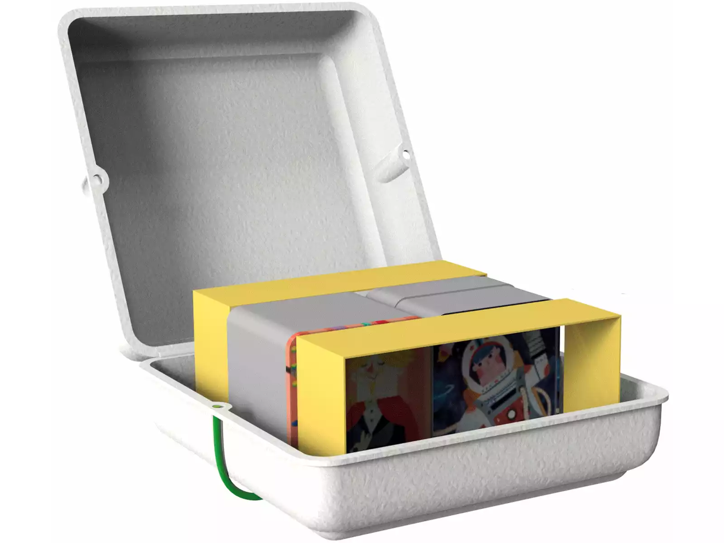 JUEGO DE MEMORIA - PERSONAJES- CAJA DE VIAJE