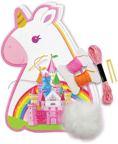 COJÍN UNICORNIO PARA DECORAR – KIT DE MANUALIDADES-EL JUGUETERO
