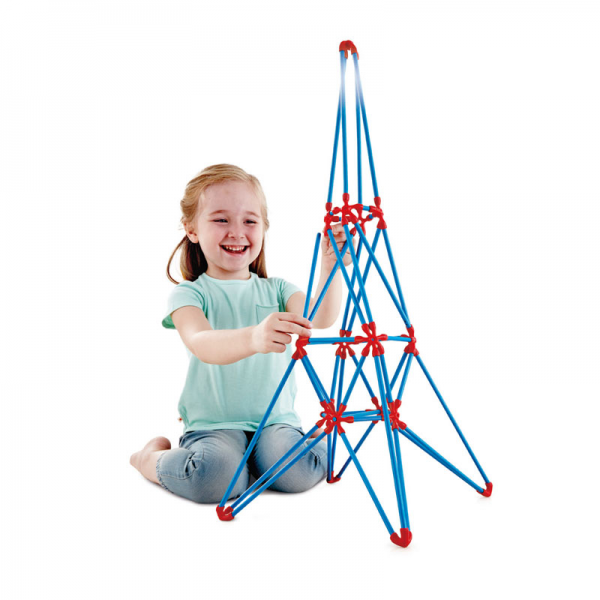 KIT DE CONSTRUCCIÓN TORRE EIFFEL EN BAMBÚ PARA NIÑOS