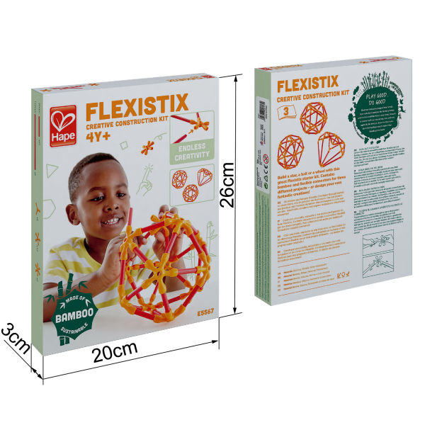 KIT DE CONSTRUCCIÓN PARA NIÑOS EN BAMBÚ