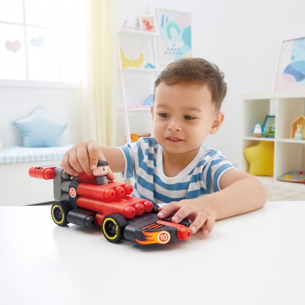 BLOQUES DE CONSTRUCCIÓN PARA NIÑOS - VEHICULOS