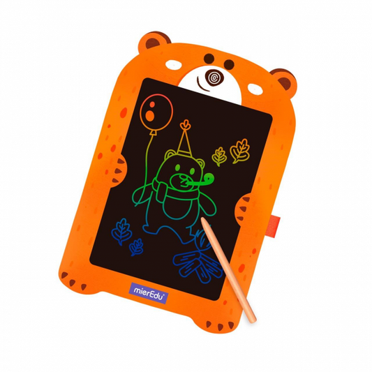 PIZARRA MÁGICA LCD 8.5” INFANTIL OSO - DIBUJO