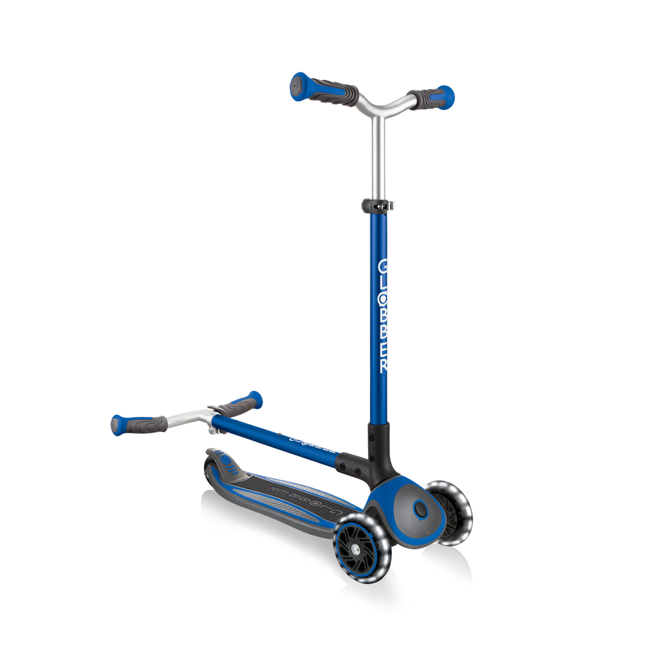 PATINETA PARA NIÑOS DE 4 A 14 AÑOS - LUCES LED - PLEGABLE