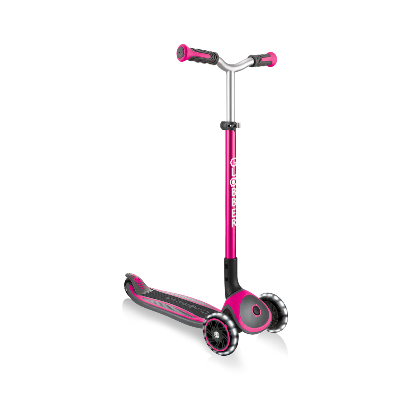 PATINETA PARA NIÑAS DE 4 A 14 AÑOS - LUCES LED - PLEGABLE