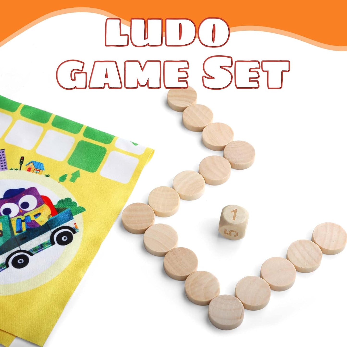JUEGO DE MESA LUDO - CAJA DE VIAJE