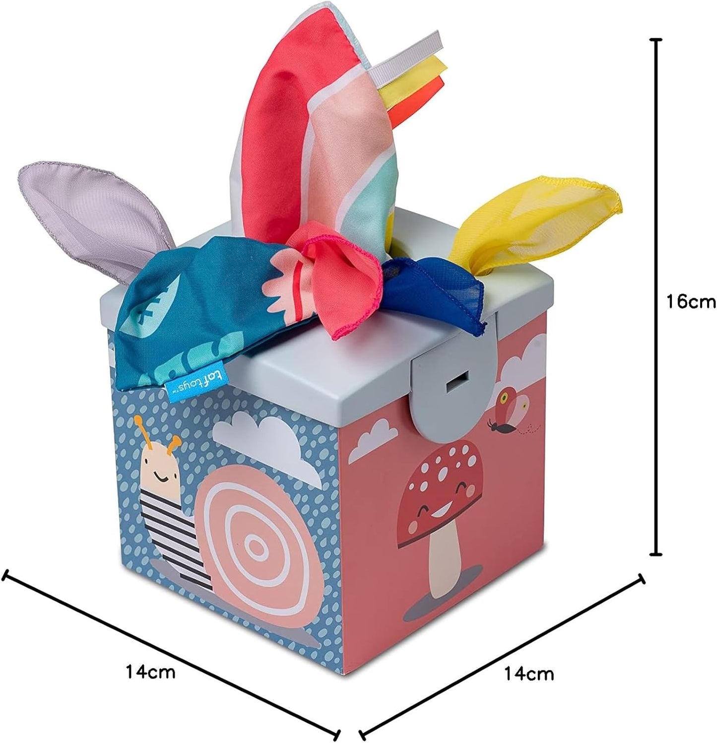CAJA DE PAÑUELOS SENSORIAL KOALA TAF TOYS