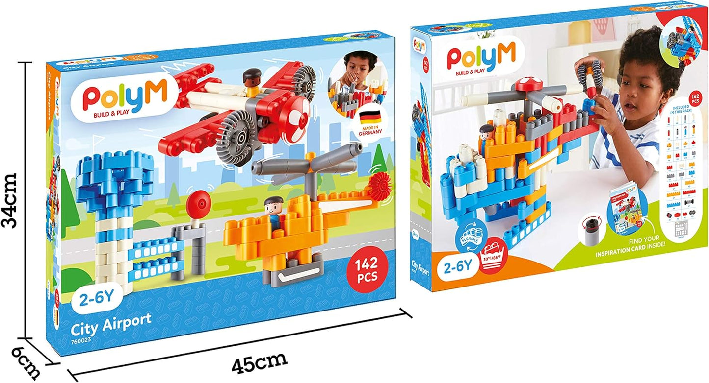 AEROPUERTO DE LA CIUDAD HAPE POLYM - 142 PIEZAS