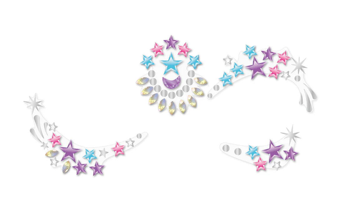GEMAS FACIALES PARA NIÑAS - ESTRELLAS