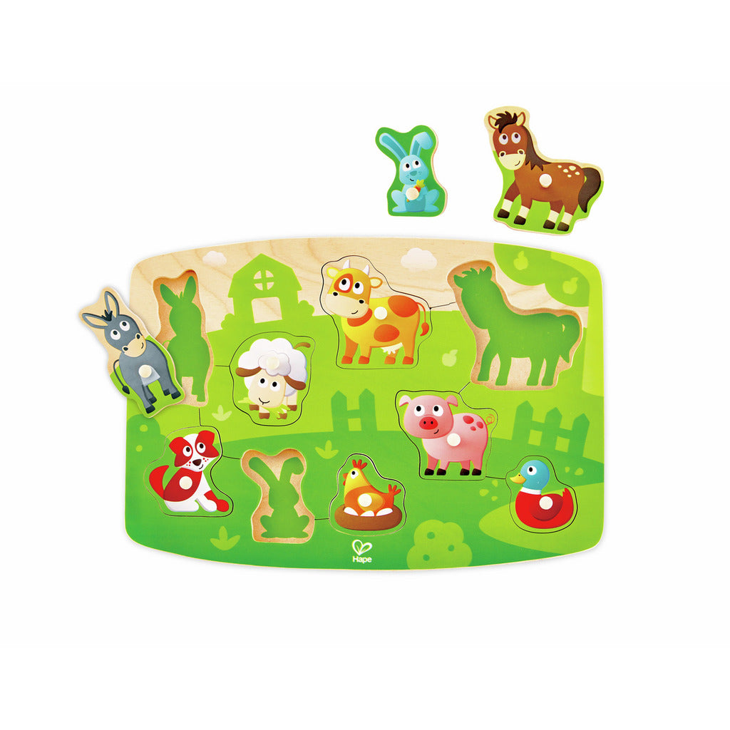 ROMPECABEZAS PARA NIÑOS - ANIMALES DE GRANJA