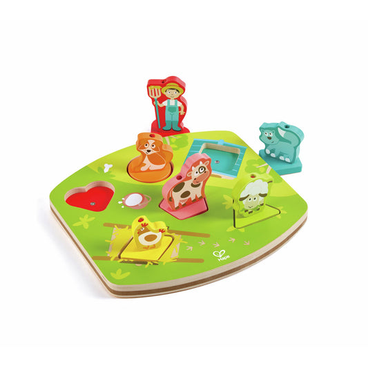 ROMPECABEZAS PARA NIÑOS CON SONIDO - ANIMALES DE LA GRANJA