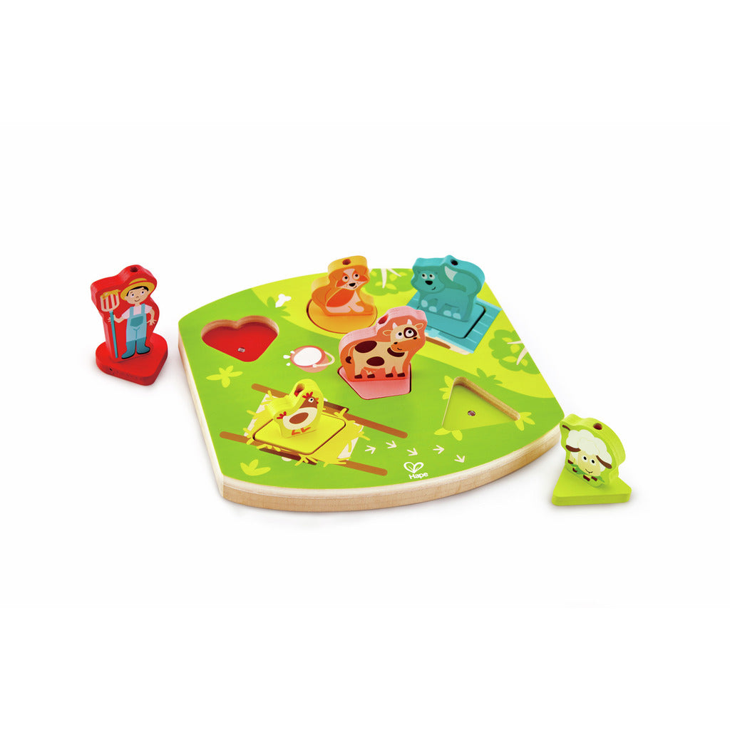 ROMPECABEZAS PARA NIÑOS CON SONIDO - ANIMALES DE LA GRANJA