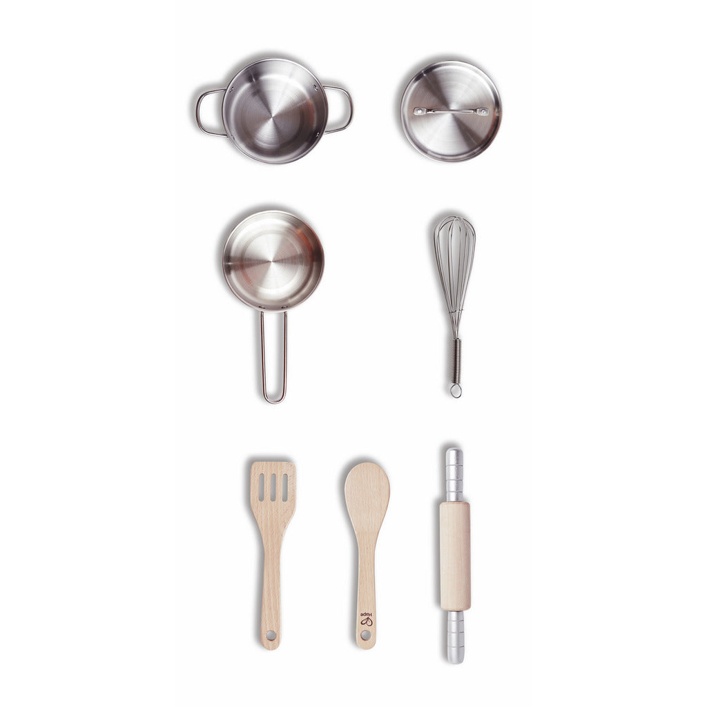 SET DE COCINA PARA NIÑOS CON UTENSILIOS DE JUEGO