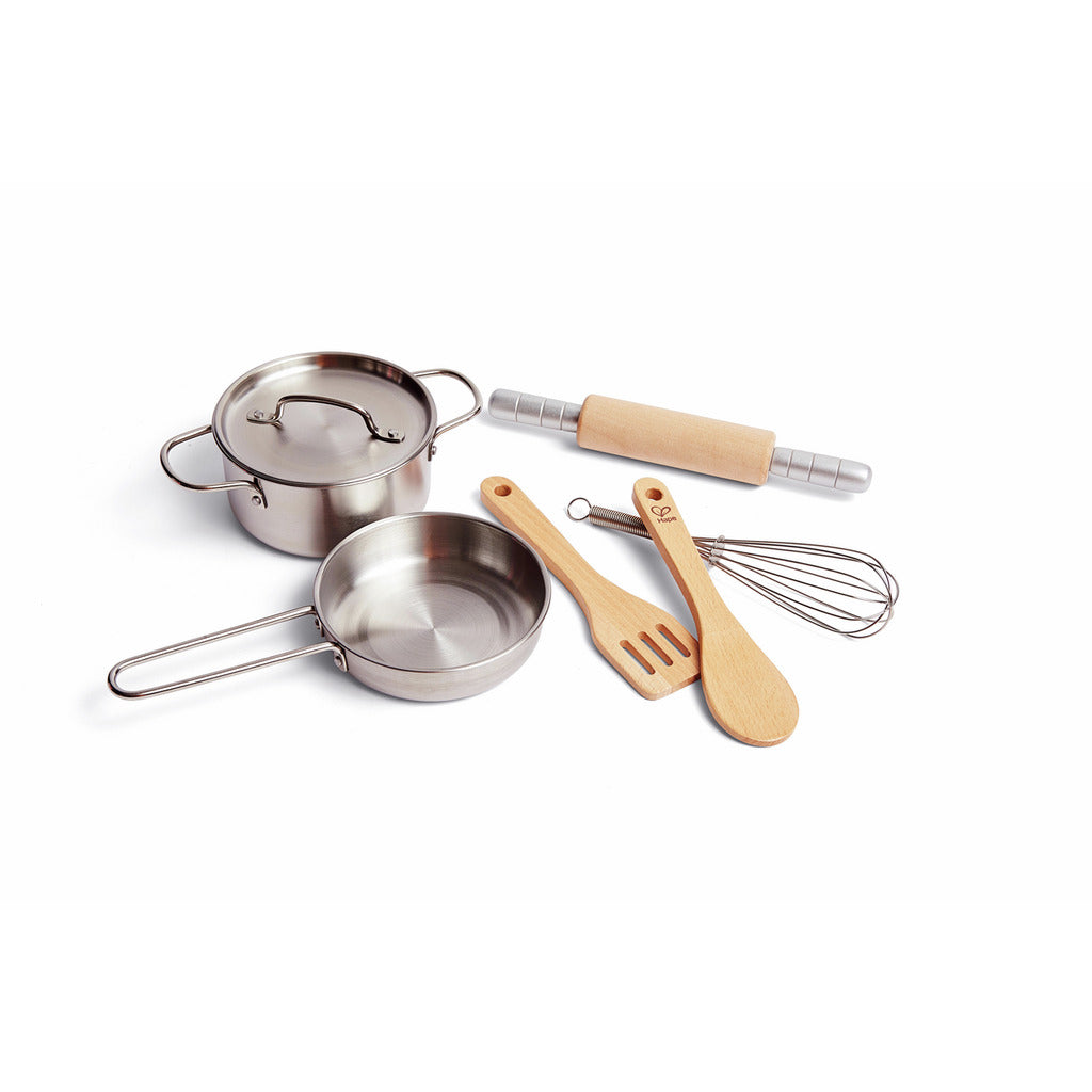 SET DE COCINA PARA NIÑOS CON UTENSILIOS DE JUEGO