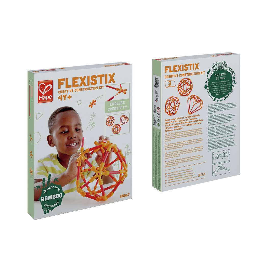 KIT DE CONSTRUCCIÓN PARA NIÑOS EN BAMBÚ