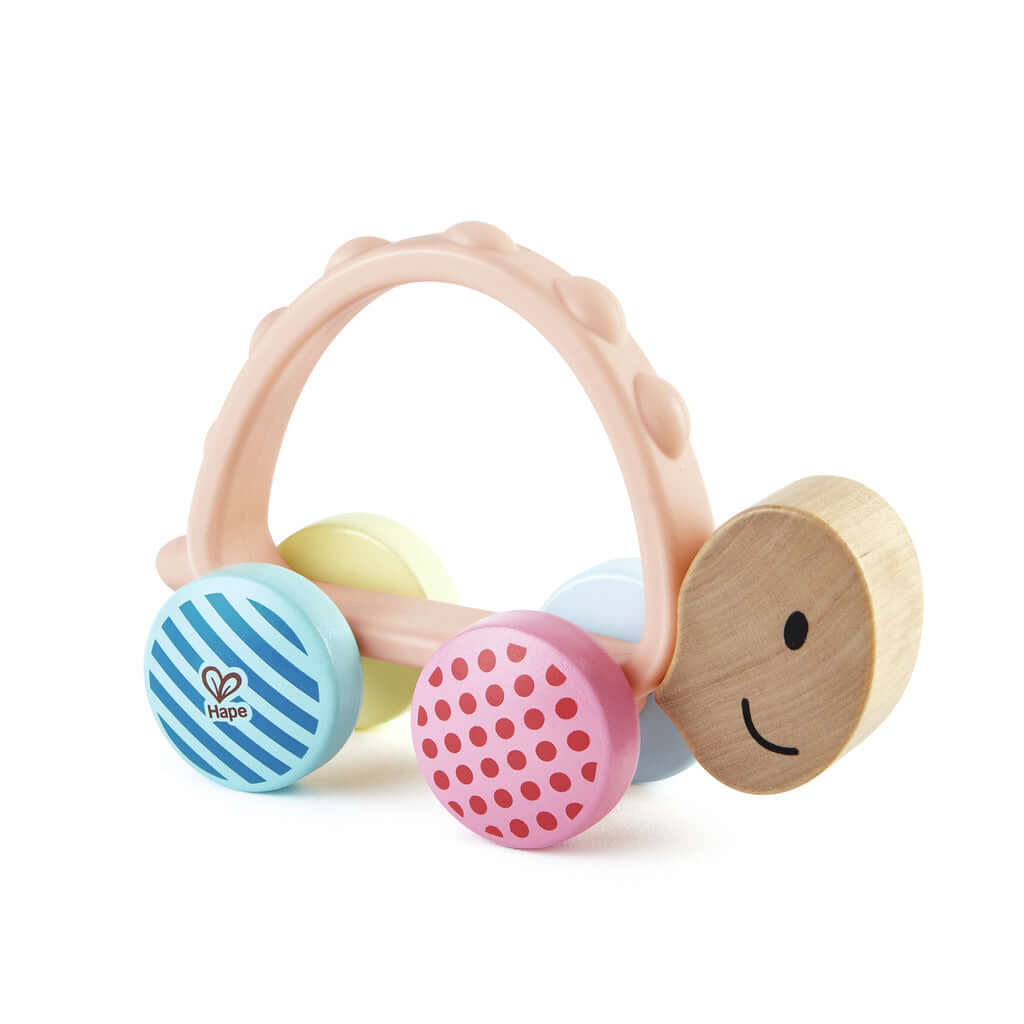 TORTUGA DE CARRERAS HAPE - JUGUETE DE ARRASTRE PARA NIÑOS