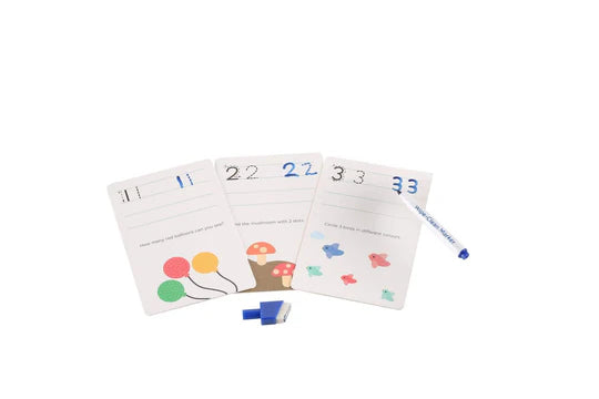 FLASHCARDS TARJETAS NÚMEROS BORRABLES