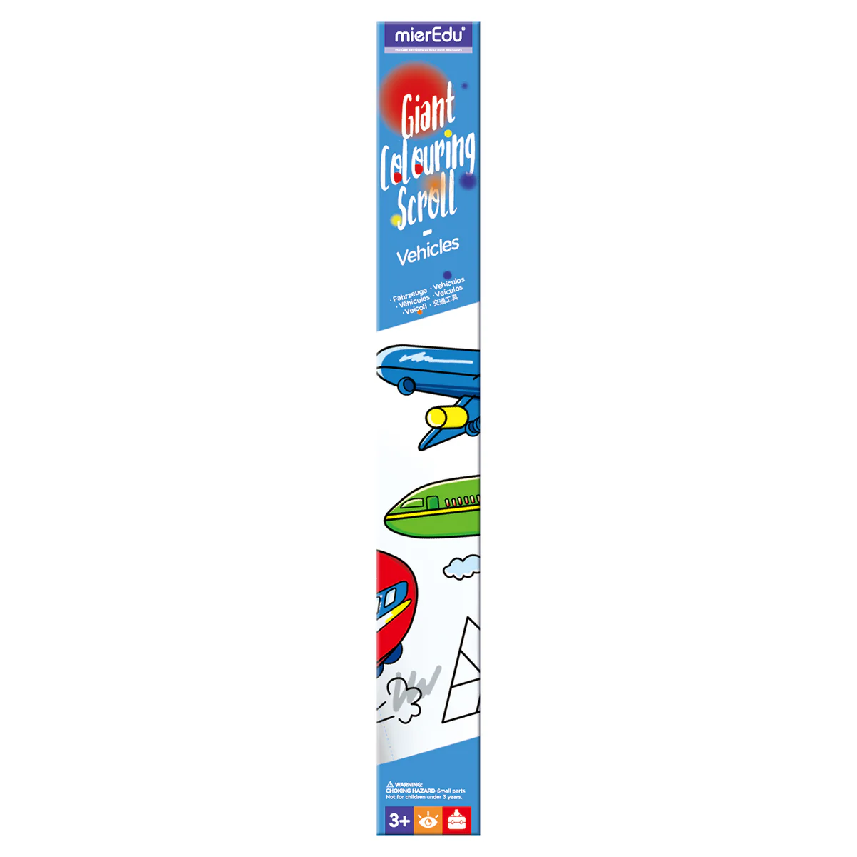 ROLLO PARA COLOREAR GIGANTE PARA NIÑOS - CARROS