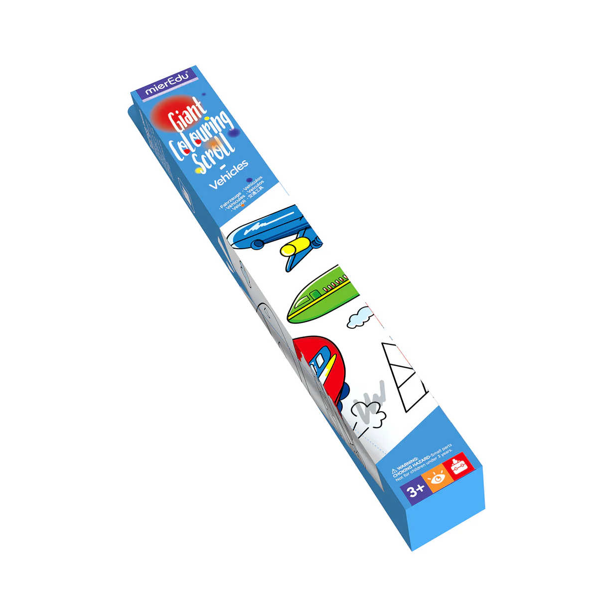 ROLLO PARA COLOREAR GIGANTE PARA NIÑOS - CARROS