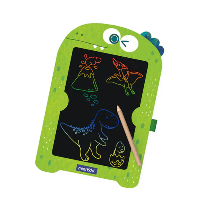 PIZARRA MÁGICA LCD 8.5” INFANTIL DINOSAURIOS - DIBUJO