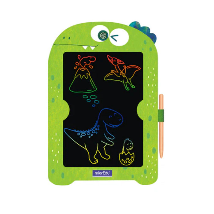 PIZARRA MÁGICA LCD 8.5” INFANTIL DINOSAURIOS - DIBUJO