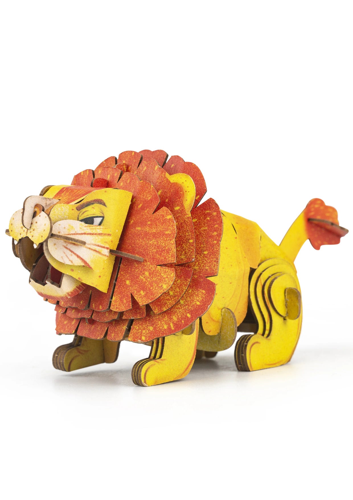 ROMPECABEZAS 3D INTERACTIVO - LEÓN CON SONIDO