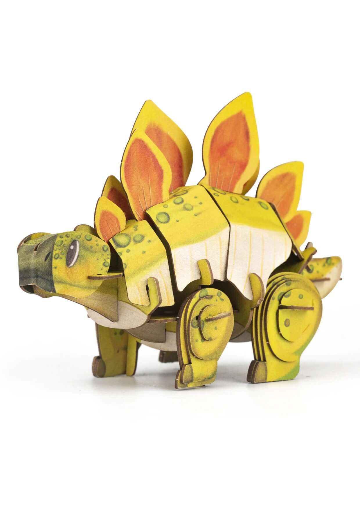 ROMPECABEZAS NIÑAS Y NIÑOS 3D INTERACTIVO - DINOSAURIO STEGOSAURUS