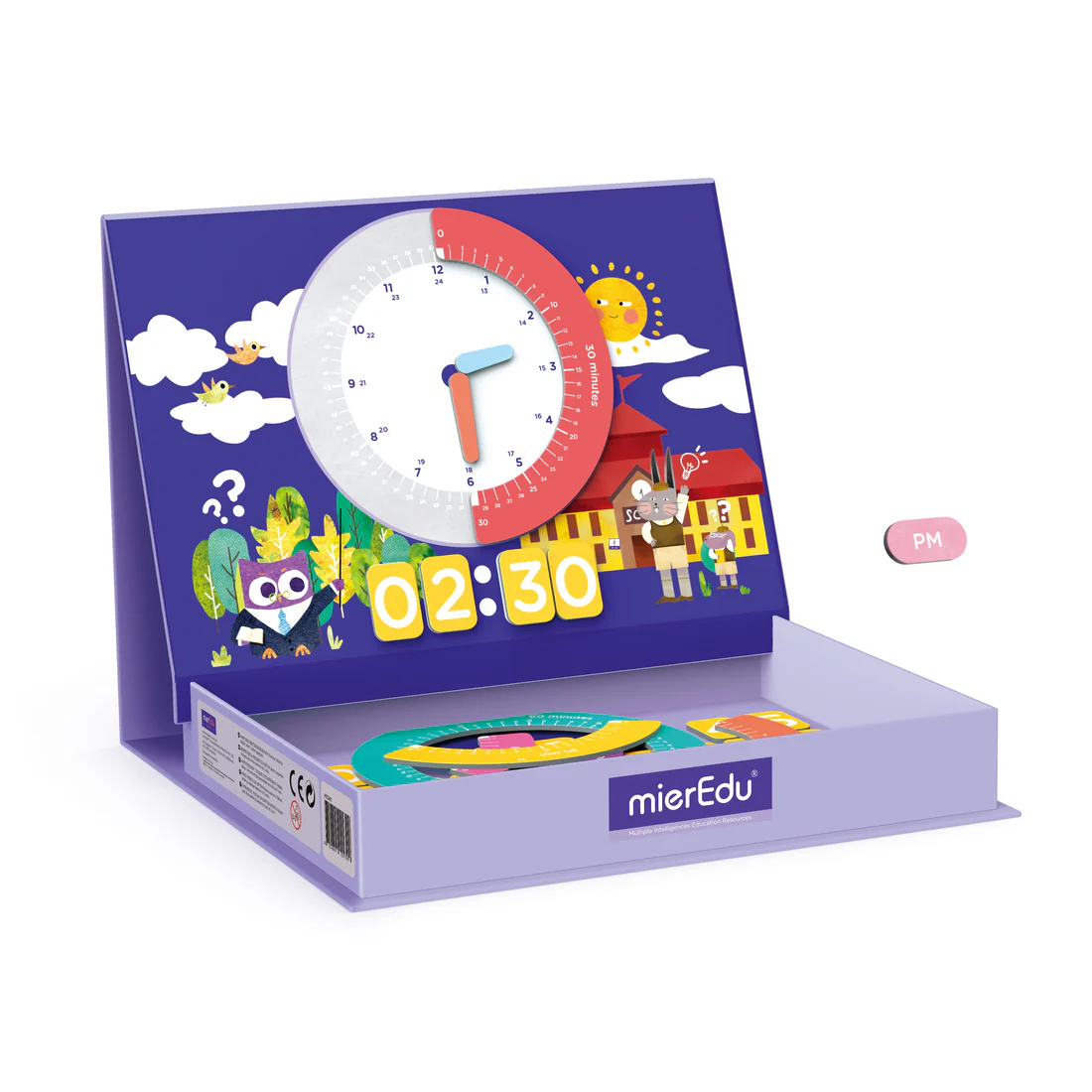 JUEGO DIDÁCTICO MAGNÉTICO INFANTIL - APRENDIZAJE DE LA HORA