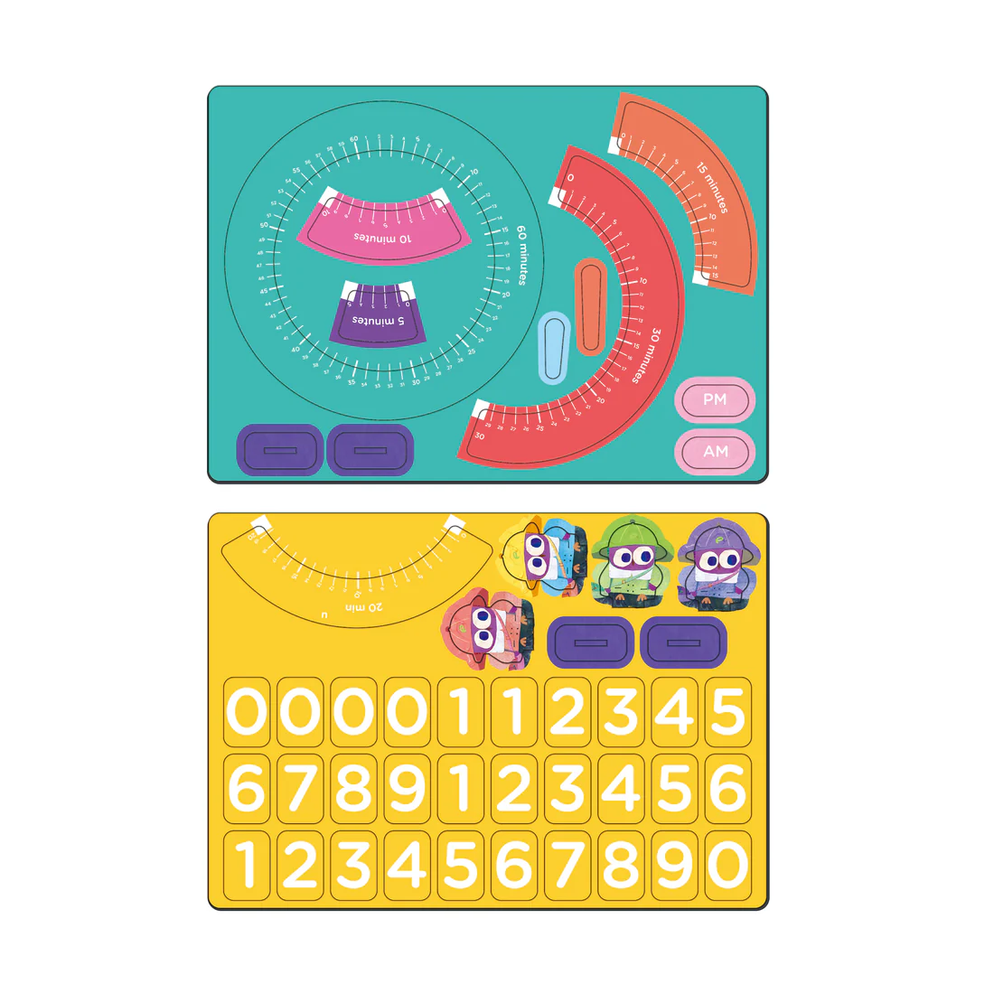 JUEGO DIDÁCTICO MAGNÉTICO INFANTIL - APRENDIZAJE DE LA HORA