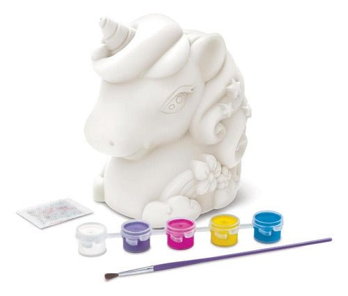 Alcancia De Unicornio - Kit Para Pintar-EL JUGUETERO