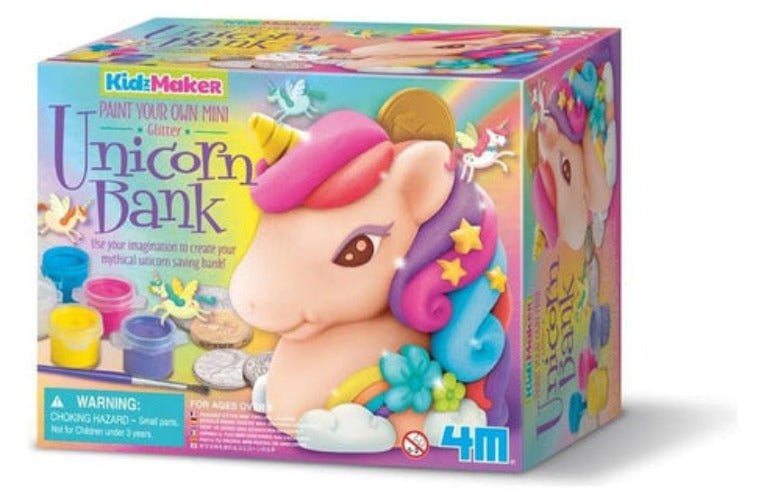 Alcancia De Unicornio - Kit Para Pintar-EL JUGUETERO