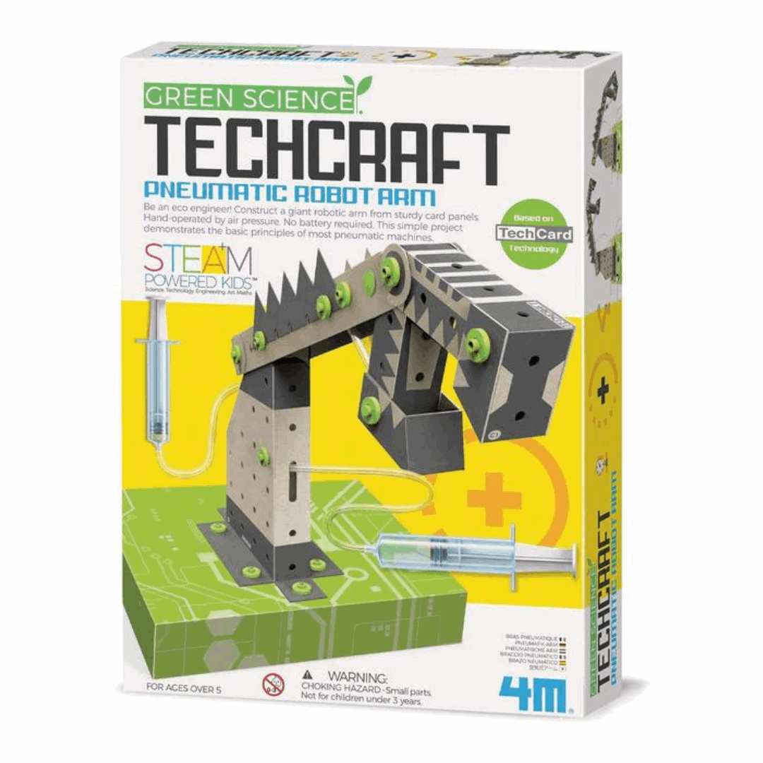 BRAZO DE ROBOT NEUMÁTICO TECHCRAFT