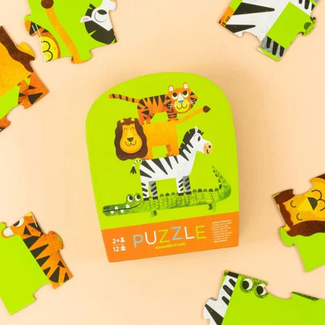 ROMPECABEZAS DE 12 PIEZAS - JUNGLA
