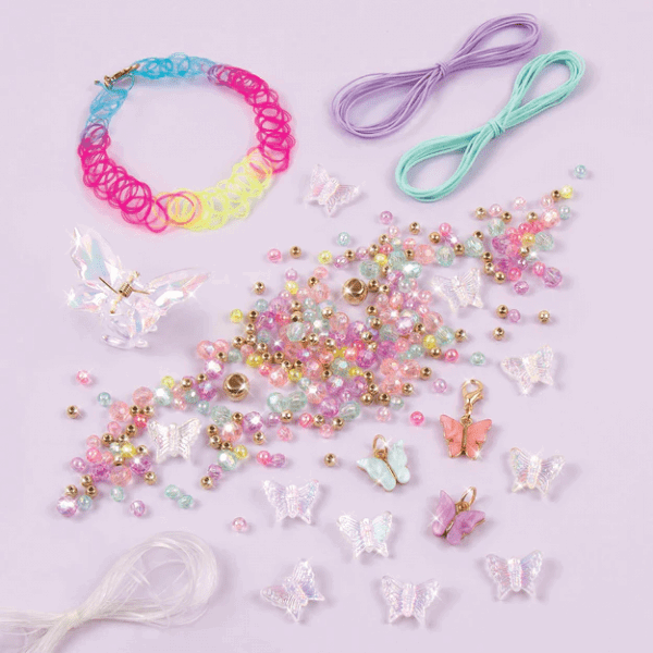 KIT DE JOYERÍA CON MARIPOSAS-EL JUGUETERO