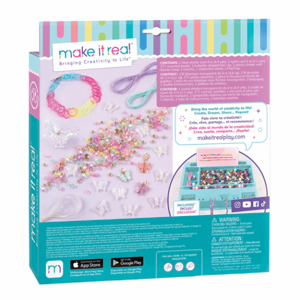KIT DE JOYERÍA CON MARIPOSAS-EL JUGUETERO