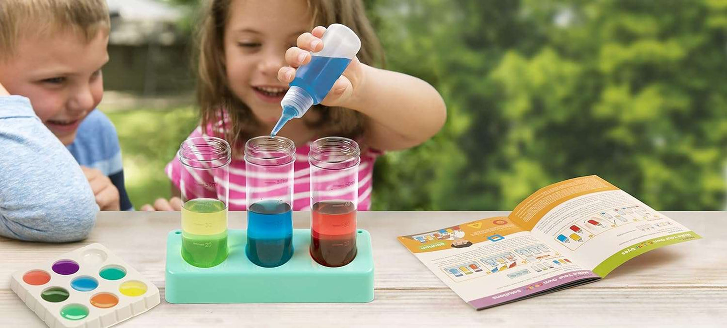 LABORATORIO EXPERIMENTOS CON COLORES - KIDZ LABS 4M-EL JUGUETERO