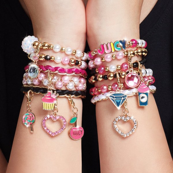 KIT BISUTERÍA PULSERAS PRECIOSAS - JUICY COUTURE-EL JUGUETERO