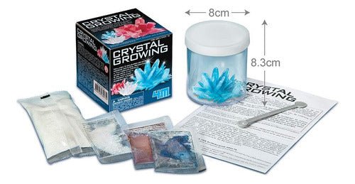 KIT EXPERIMENTOS CON 3 CRISTALES.-EL JUGUETERO