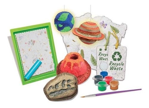 KIT PARA HACER PAPEL - RECICLAJE-EL JUGUETERO