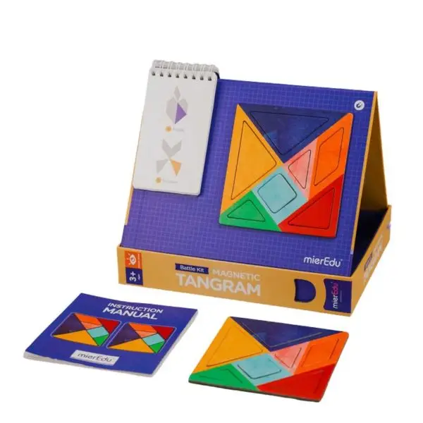 JUEGO MAGNÉTICO TANGRAM INFANTIL - DESAFÍO Y APRENDIZAJE