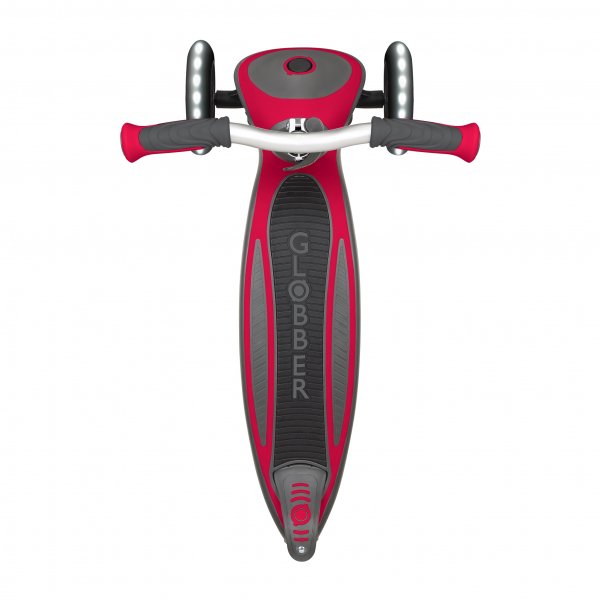 PATINETA MASTER LUCES LED - ROJA-EL JUGUETERO