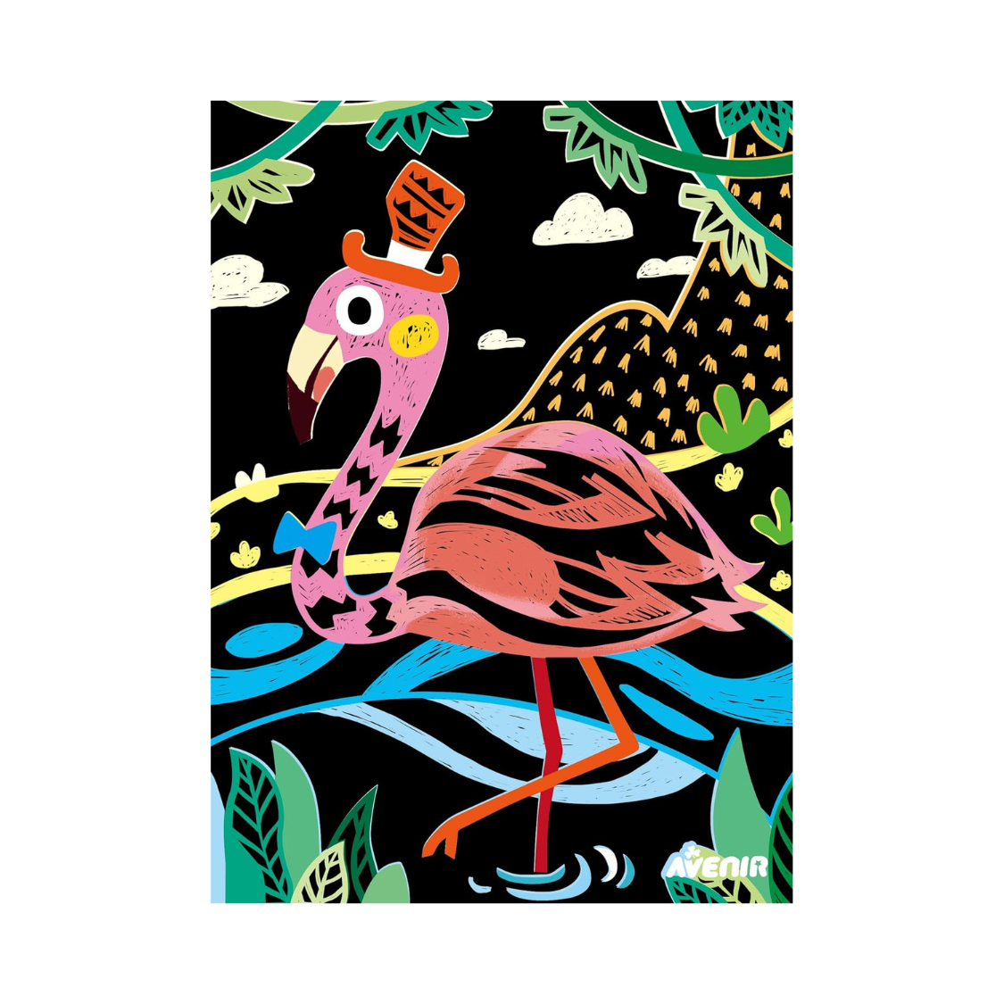 ARTE SCRATCH PARA NIÑOS PAJAROS
