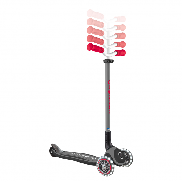 PATINETA PARA NIÑOS DE 4 A 14 AÑOS - LUCES LED - PLEGABLE