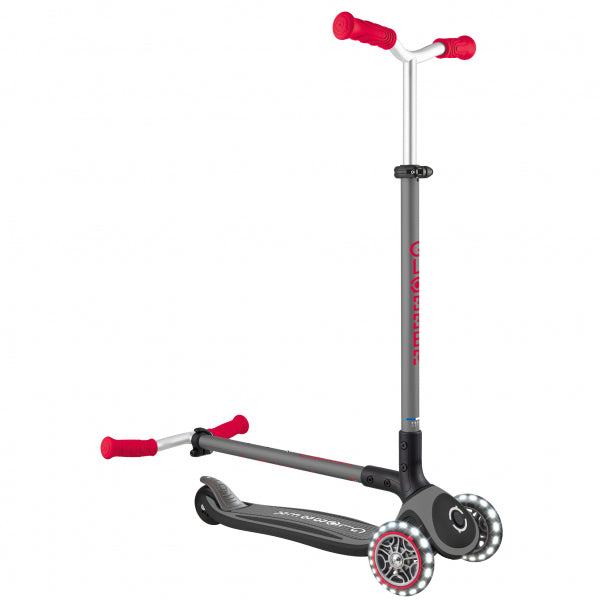 PATINETA PARA NIÑOS DE 4 A 14 AÑOS - LUCES LED - PLEGABLE