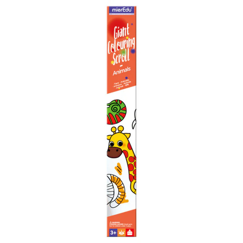 ROLLO PARA COLOREAR GIGANTE PARA NIÑOS - ANIMALES