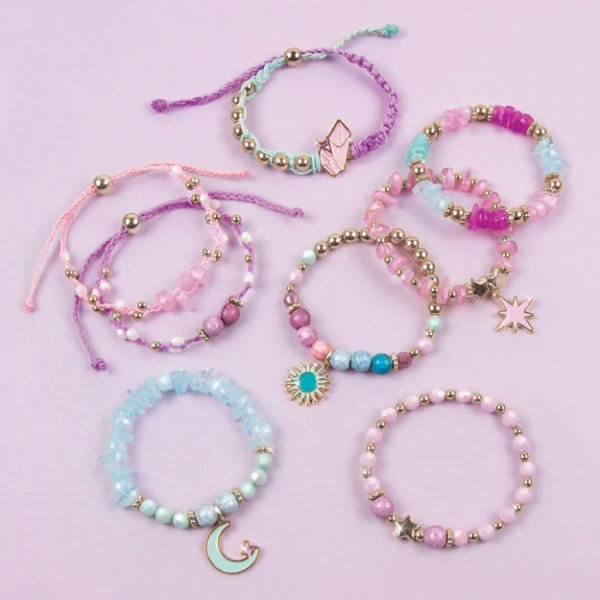 KIT PULSERAS CON PIEDRAS CELESTIALES-EL JUGUETERO