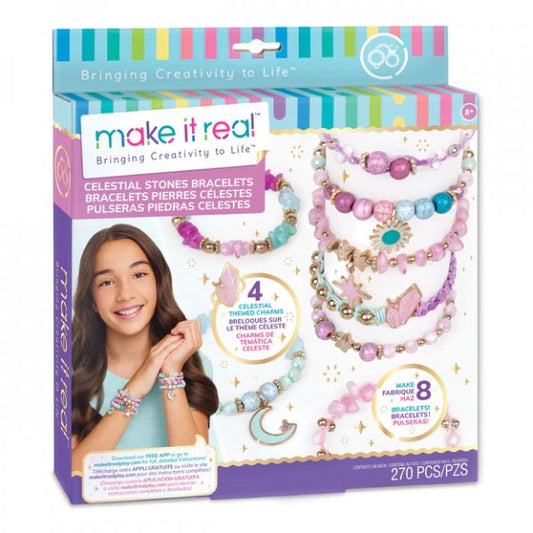KIT PULSERAS CON PIEDRAS CELESTIALES-EL JUGUETERO