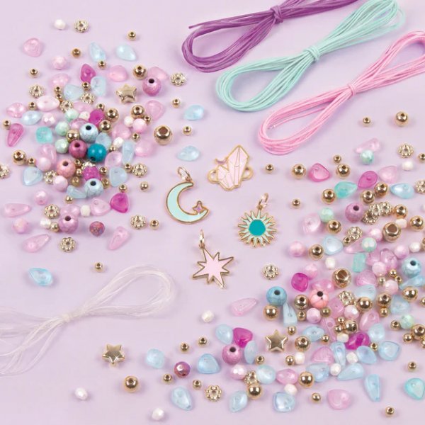 KIT PULSERAS CON PIEDRAS CELESTIALES-EL JUGUETERO